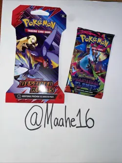 Pokemon TCG Phantasmal Flames + Destined Rivals Lot - Image 1