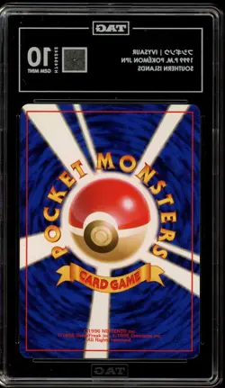Pokemon Ivysaur Southern Islands Japanese Promo #002 TAG 10 Gem Mint - Image 2