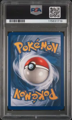 2003 POKEMON EX DRAGON #97 RAYQUAZA EX-HOLO PSA 9 - Image 2