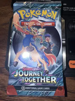 Heavy! 22.52g Pokemon JOURNEY TOGETHER Booster Pack 🔥 New Factory Sealed - Image 3