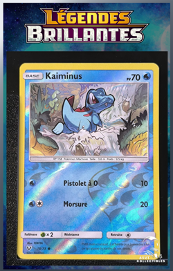 Carte Pokemon Kaiminus 18/73 Reverse SL3.5 Legendes Brillantes FR - Image 1