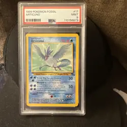 Pokemon TCG Articuno Fossil 17/62 Regular 1999-2000 Wizards Base Set... - Image 1