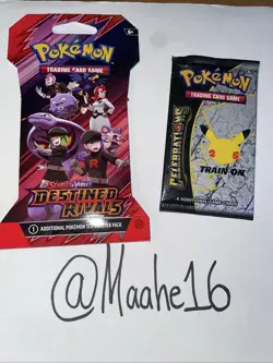 Pokemon TCG Destined Rivals + Celebrations Sealed Lot - Image 1
