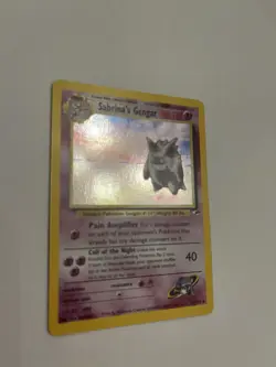 Sabrina’s Gengar Holo - Gym Heroes 2000 Pokemon TCG WotC Vintage - Image 4