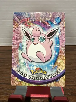 1999 Pokemon Topps TV Animation #40 Wigglytuff - Image 1