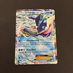2014 POKEMON XY BLACK STAR PROMO #XY20 GRENINJA EX BLACK STAR PROMO LP - Image 2