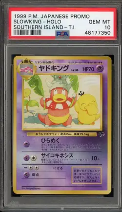 Pokemon Slowking Southern Island T.I. Japanese Holo Promo PSA 10 Gem Mint - Image 1