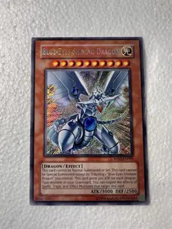 Blue-Eyes Shining Dragon RP02-EN096 Retro Pack 2-Unlimited Edition 2009 Print - Image 1