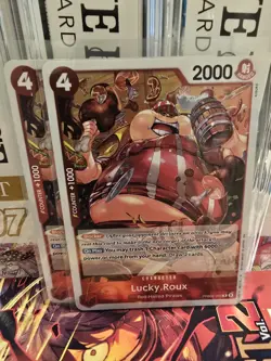 1x- One Piece TCG The Best Vol. 2 PRB-02 - Lucky.Roux R PRB02-003 NM - Image 1