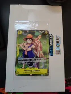 One Piece Monkey.D.Luffy OP10-111 Promo Rare Sealed - Image 1