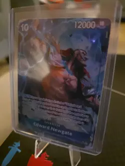 Edward Newgate One Piece TCG OP08-043 SR* Two Legends NM - Image 1