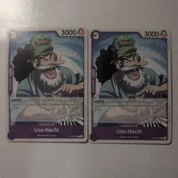 2x One Piece ST18-001 C Uso-Hachi - ENG - Regular - Playset - TCG - NM/M - Image 1
