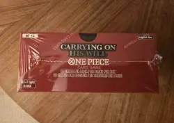OP-13 One Piece Carrying on His Will Booster Box OP13 English Factory Sealed EN - Image 2