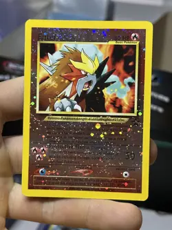 Entei 34 Black Star Promo Movie Breeder Fields 2000 1st Edition Pokemon Card TCG - Image 3