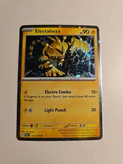 Pokemon TCG - Electabuzz 125/165 Cosmos Holo - 151 Promo Card - NM - Image 1