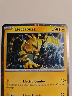 Pokemon TCG - Electabuzz 125/165 Cosmos Holo - 151 Promo Card - NM - Image 2