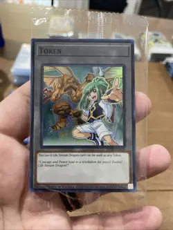 SEALED Token Leo & Life Stream Dragon Yugioh Card Mint! TKN5-EN028 FREE SHIPPING - Image 1