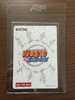 PSA Magazine X Kayou Exclusive Naruto Uzumaki SEALED Promo Card December 2025 - Image 2