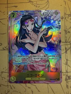 Nico Robin (Alt Art) OP12-087 SR Legacy of the Master ONE PIECE Card Japanese NM - Image 1