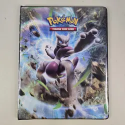 Pokemon BINDER 10 Pages Mewtwo Folder NO CARDS INCLUDED Ultra Pro - Image 1