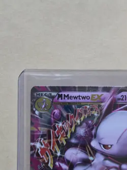 Pokemon TCG Mega Mewtwo EX Ultra Rare Holo Card 64/162 XY Breakthrough - Image 5