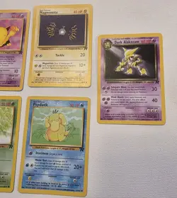 Lot of 9 Vintage Pokemon Rocket Cards - Common 1 Uncommon - Image 4