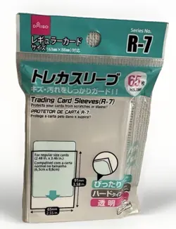 Trading Card Sleeves R-7 - Standard Size 65-Pack - Japan Exclusive - New - Image 1