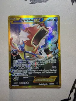 Pokemon TCG Gyarados EX 123/122 XY Breakpoint 2016 Secret Holo Rare Card - Image 1