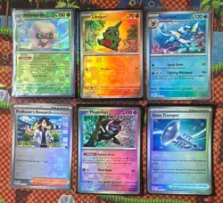 Pokemon Prismatic Evolutions Pokeball Holo 6 Card Lot NM Pokemon Never Played! - Image 1
