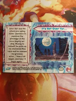 It’s Not Over Yet #70 Vintage Topps Pokemon The Movie 2000 Rare Trading Card - Image 2