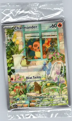 Charmander SVP 044 SV: Scarlet & Violet Promo Cards - Pokemon Card - Sealed - Image 1