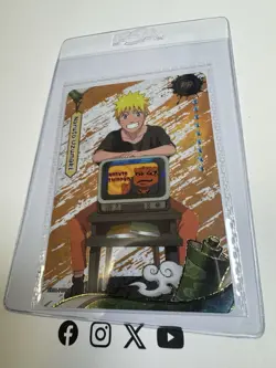 Naruto Uzumaki PSA Magazine Promo Card December 2025 Exclusive - Image 2