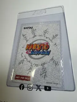 Naruto Uzumaki PSA Magazine Promo Card December 2025 Exclusive - Image 3