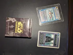 Star Wars Trading Cards CCG TCG Decipher Premier Black Border Vintage Binder Lot - Image 2