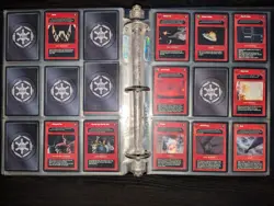 Star Wars Trading Cards CCG TCG Decipher Premier Black Border Vintage Binder Lot - Image 4