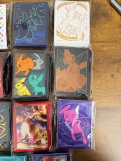 Pokemon ETB Lot Of 15 Various ETB Card Sleeves - All Sealed Card Sleeve Packs - Image 2