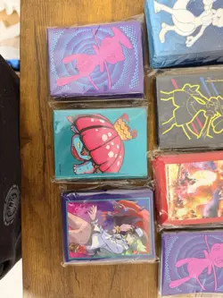 Pokemon ETB Lot Of 15 Various ETB Card Sleeves - All Sealed Card Sleeve Packs - Image 4