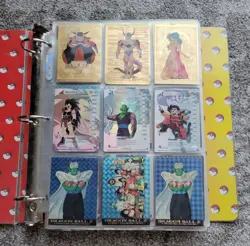 Dragon Ball Collection Binder HUGE LOT Vintage 90's Bandai Dragon Ball Z cards - Image 2