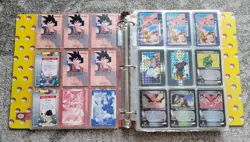 Dragon Ball Collection Binder HUGE LOT Vintage 90's Bandai Dragon Ball Z cards - Image 4