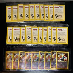 x29 Card Entei Black Star Promo # 34 Movie Promo Pokemon Lot 20 Sealed 9 NM Raw - Image 1
