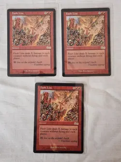 Played Fault Line Urza's Saga Mtg Magic the Gathering - Image 1