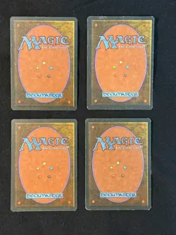 MTG - Fyndhorn Elves - Ice Age - Play Set of 4 - MP (Magic: The Gathering) - Image 2