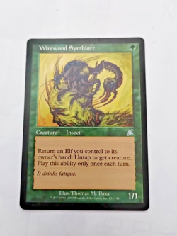 MTG Wirewood Symbiote Scourge Regular Uncommon - Some Edge Wear - See Pics - Image 1