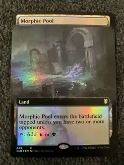 Magic MTG - Morphic Pool (Extended Art) Foil - Battle for Baldur's Gate - Image 1