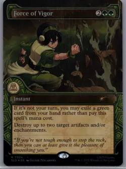 Force of Vigor Avatar Secret Lair Drop Series 2304 NM (Rainbow Foil) MTG - Image 1