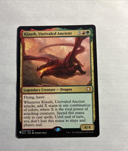 Klauth, Unrivaled Ancient - The List Reprints MTG Plus Bonus Rare!!! - Image 1