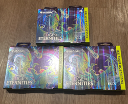 Magic The Gathering Edge Of Eternities Collector Boosters SEALED | LOT OF 3 - Image 1
