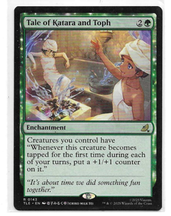 Tale of Katara and Toph - Avatar: The Last Airbender: Eternal-Legal MTG Rare - Image 1