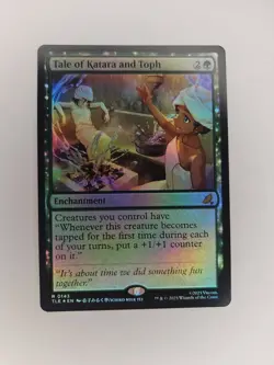 Tale of Katara and Toph - FOIL #143 - Avatar: Eternal - NM MTG - Image 1