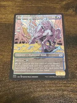 Parcelbeast (304) Showcase Ikoria: Lair of Behemoths MTG Magic D4724* - Image 1